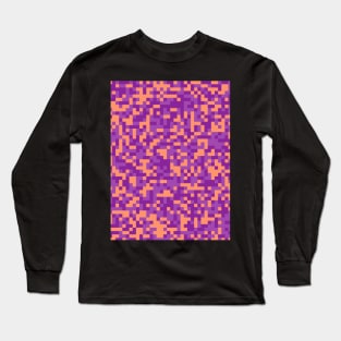 pixelated design patterns Long Sleeve T-Shirt